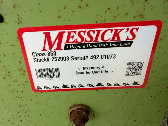 Image of CLAAS Jaguar 850 equipment image 4