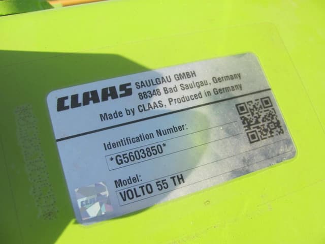 Image of CLAAS Volto 55TH equipment image 1