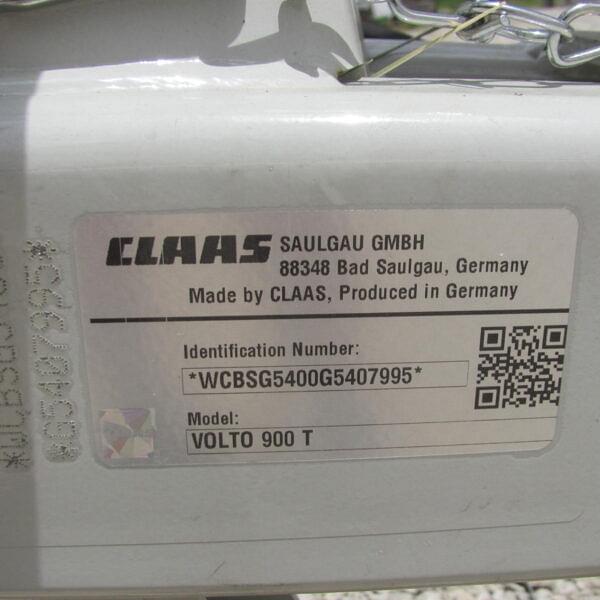 Image of CLAAS Volto 900T equipment image 4