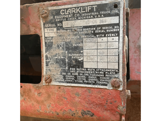 Image of Clark 4000 equipment image 4