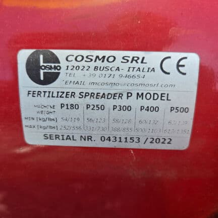 Image of Cosmo P400 Image 1