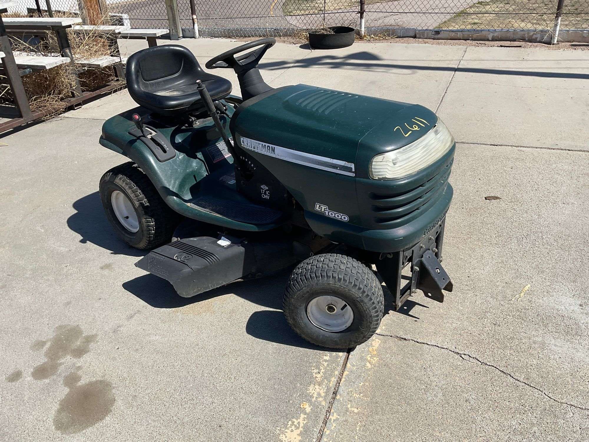 Craftsman LT1000 Equipment Image0