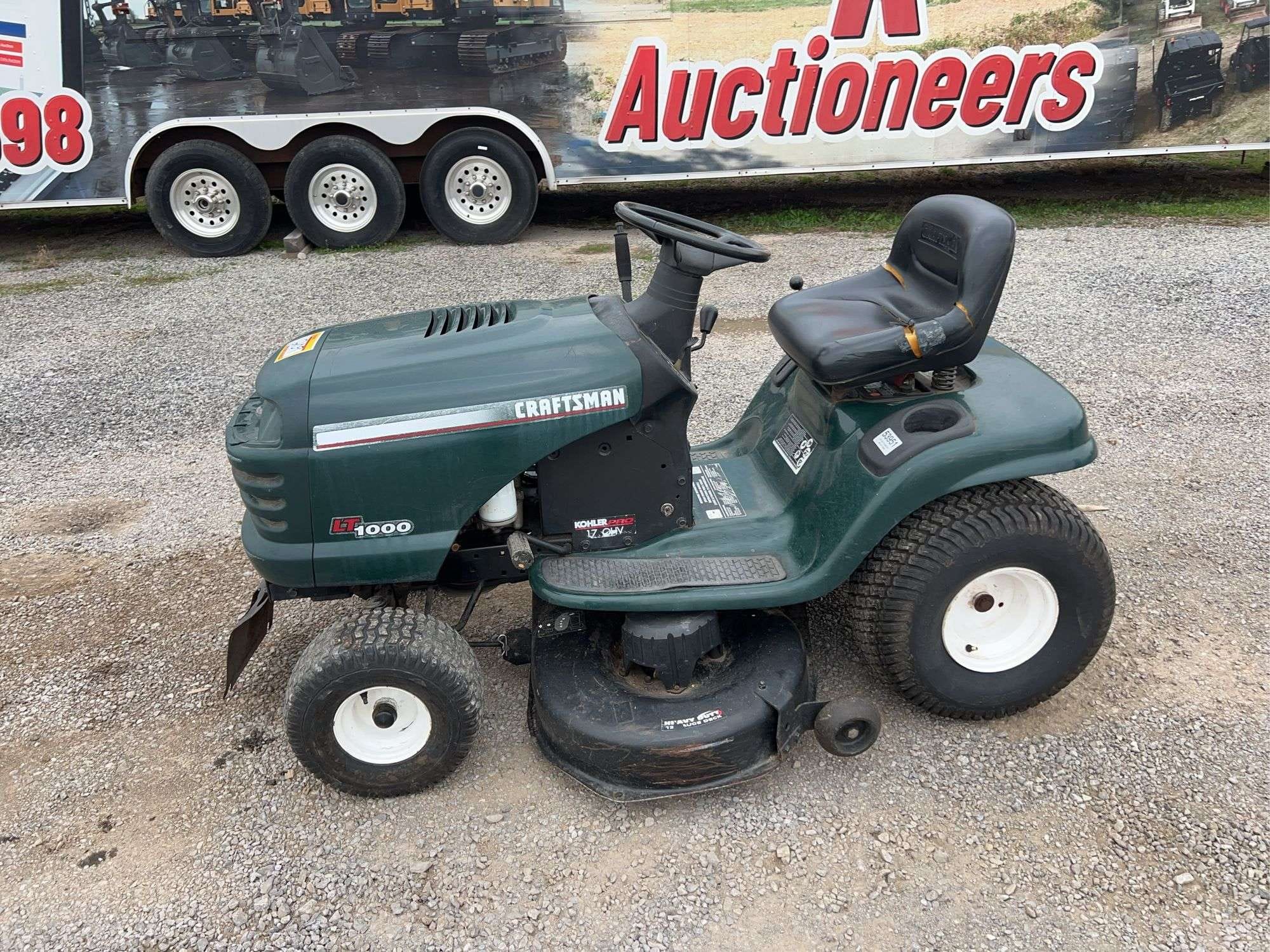 Craftsman LT1000 Equipment Image0