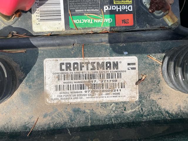 Image of Craftsman LT1000 equipment image 3