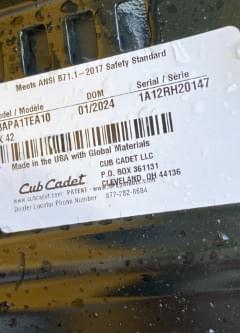 Image of Cub Cadet XT2 LX42 equipment image 1