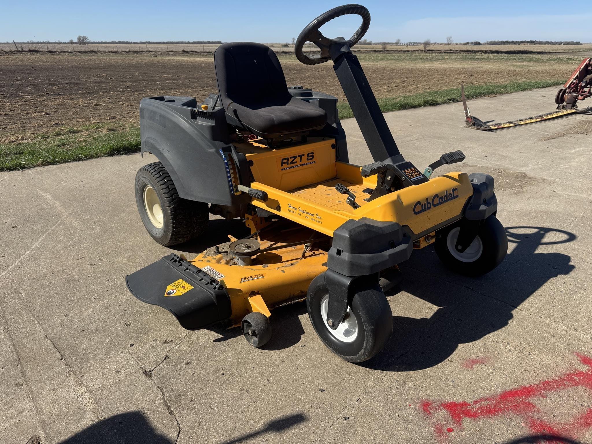 Cub Cadet RZTS Equipment Image0