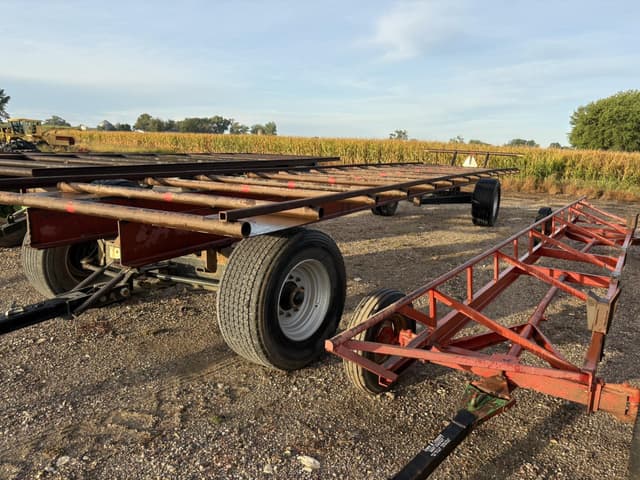 Image of Custom Built Bale Wagon equipment image 4
