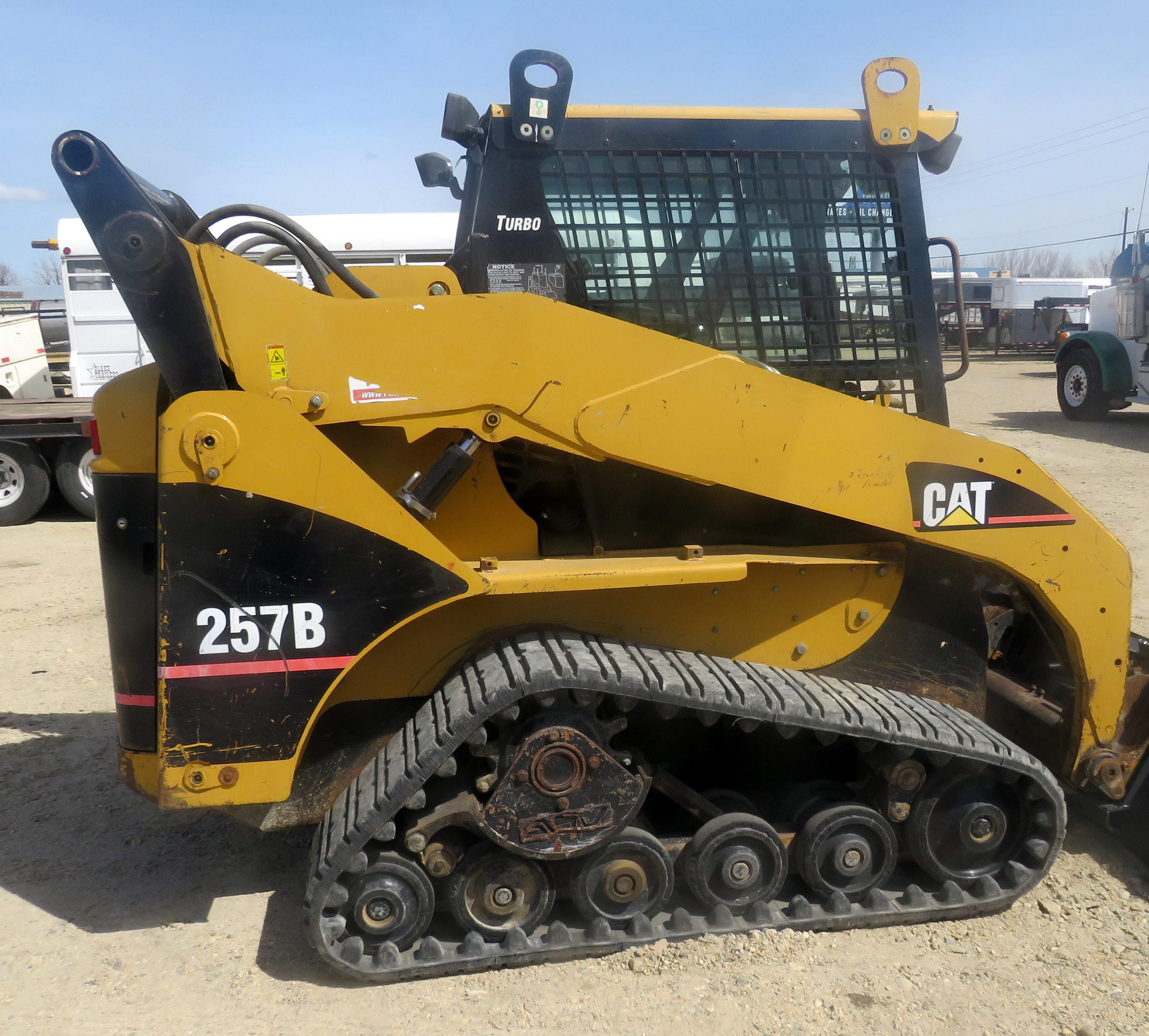 Caterpillar 257B Construction Compact Track Loaders For Sale | Tractor Zoom