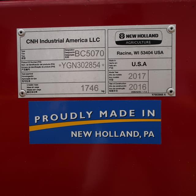 Image of New Holland BC5070 equipment image 1