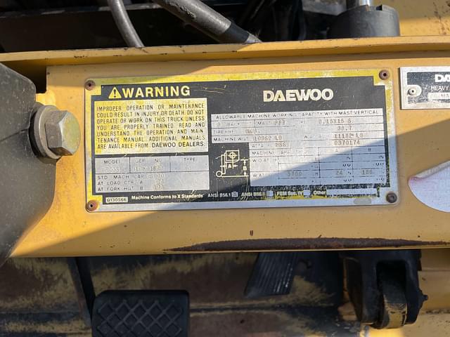 Image of Daewoo G30S equipment image 4
