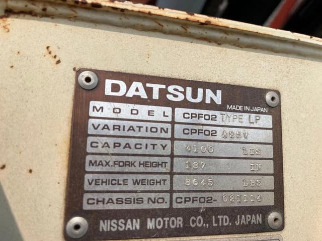 Image of Datsun 5000 equipment image 4