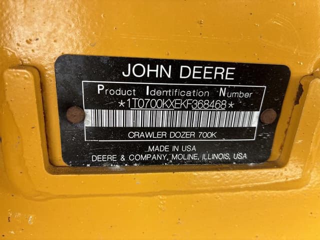 Image of John Deere 700K equipment image 1