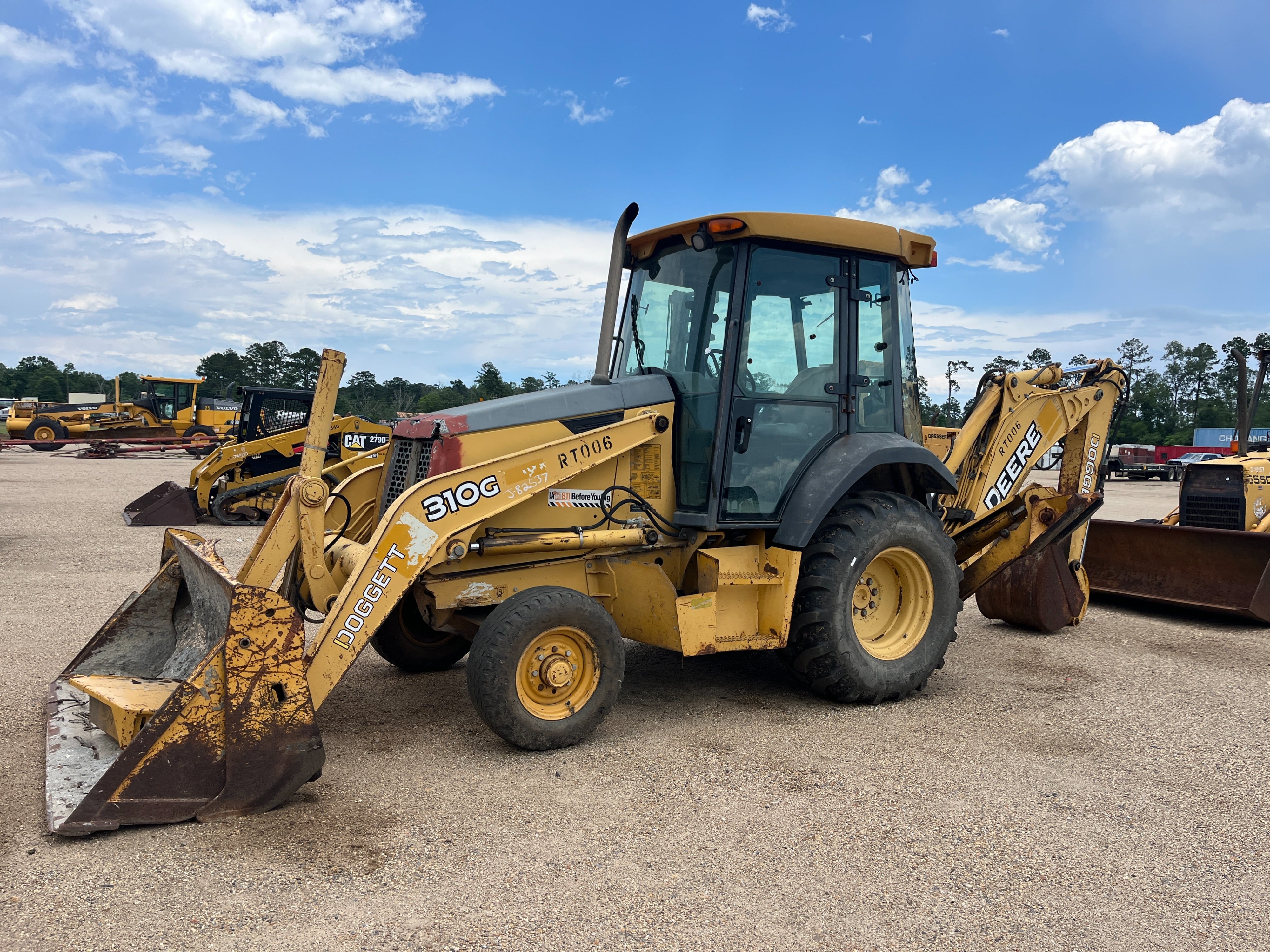 SOLD - John Deere 310G Lot No. 82537 Construction with 5,885 Hrs ...