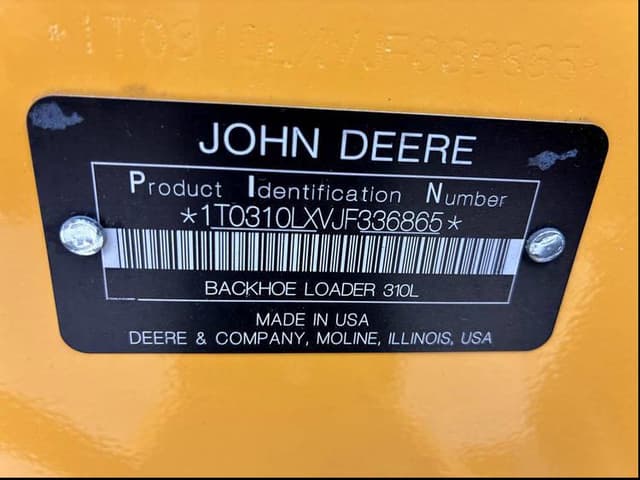 Image of John Deere 310L equipment image 1