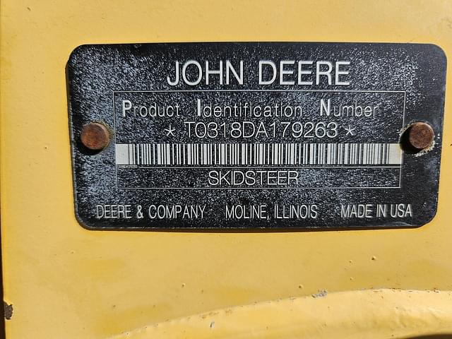 Image of John Deere 318D equipment image 4