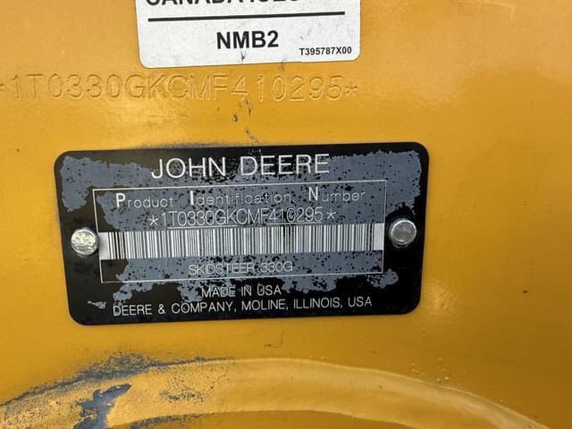 Image of John Deere 330G equipment image 1