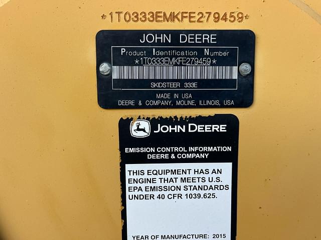 Image of John Deere 333E equipment image 3