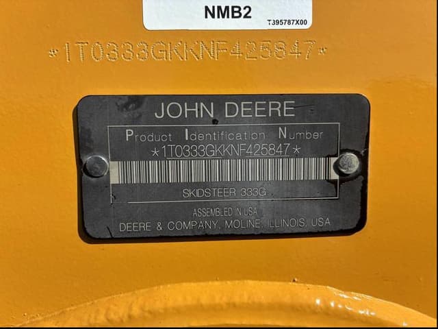 Image of John Deere 333G equipment image 1
