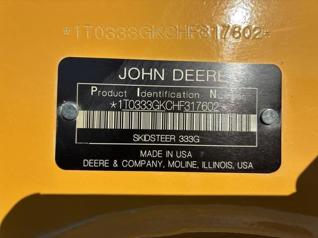 Image of John Deere 333G equipment image 1