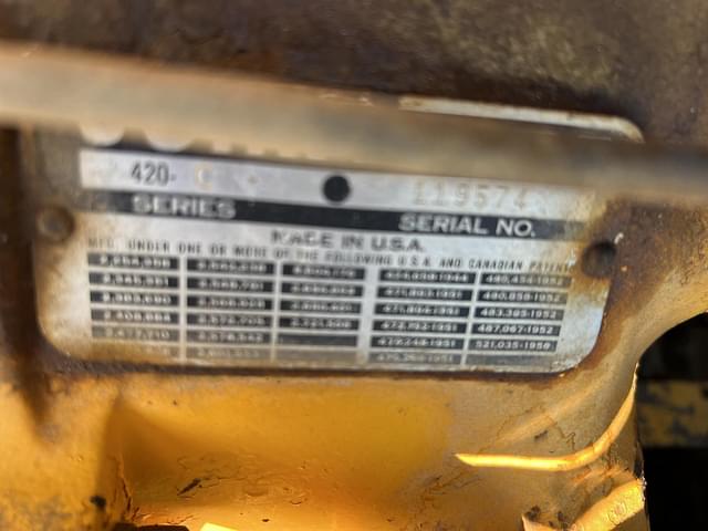 Image of John Deere 420C equipment image 2