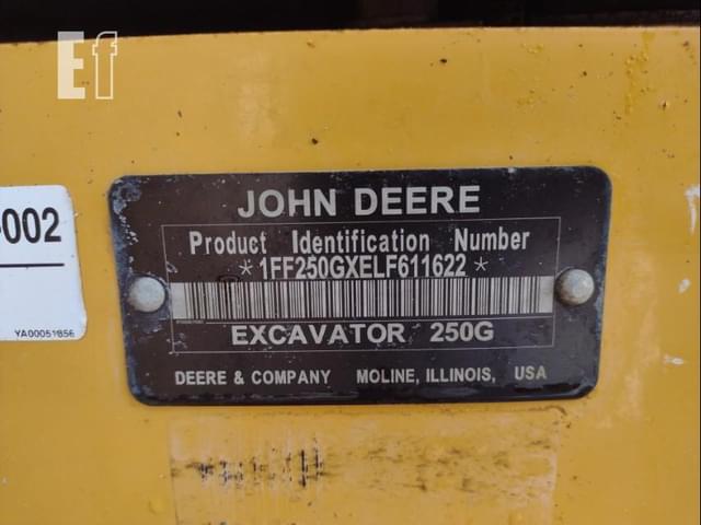 Image of John Deere 250G LC equipment image 4