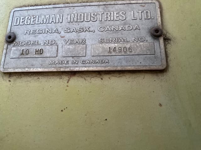 Image of Degelman 10HD equipment image 2