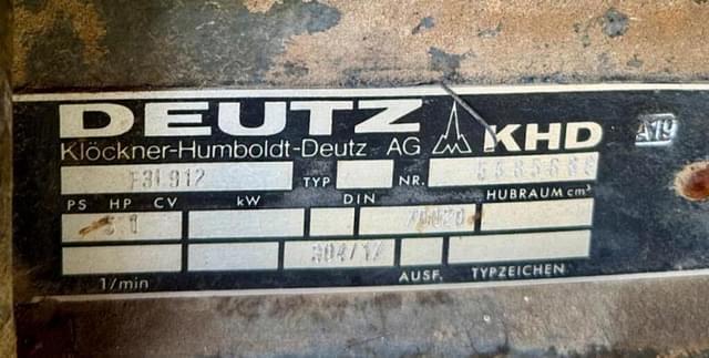 Image of Deutz D 4006 equipment image 3