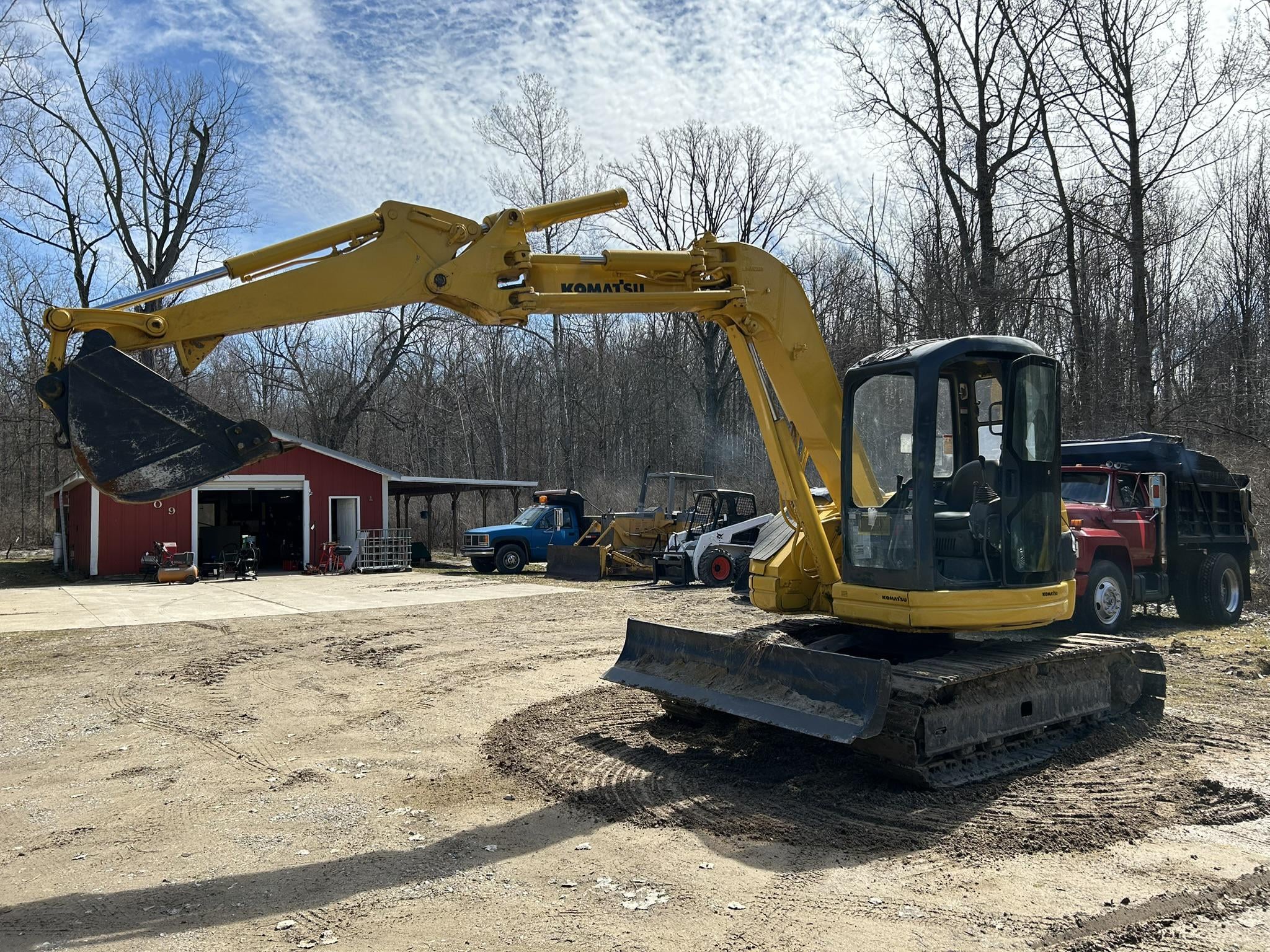 SOLD - Komatsu PC75UU-2 Lot No. 1644132 Construction with 7,126 Hrs ...