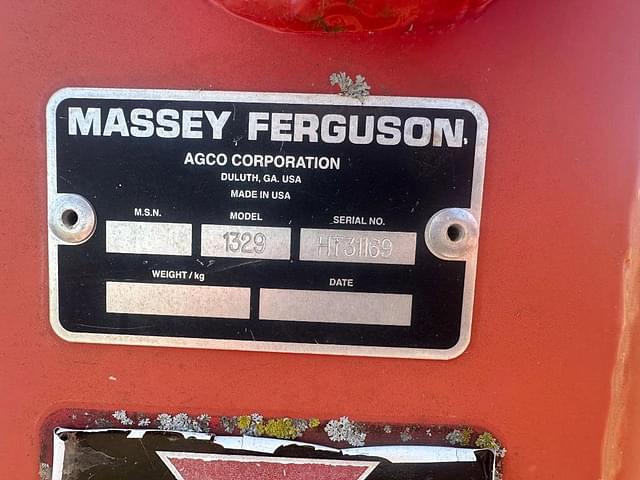 Image of Massey Ferguson 1329 equipment image 1