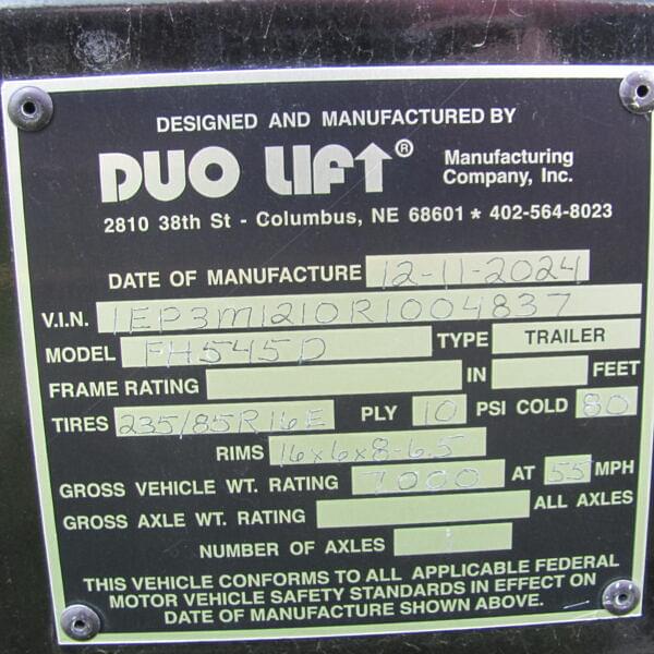 Image of Duo Lift FH545D equipment image 2