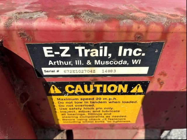 Image of E-Z Trail 672 equipment image 1