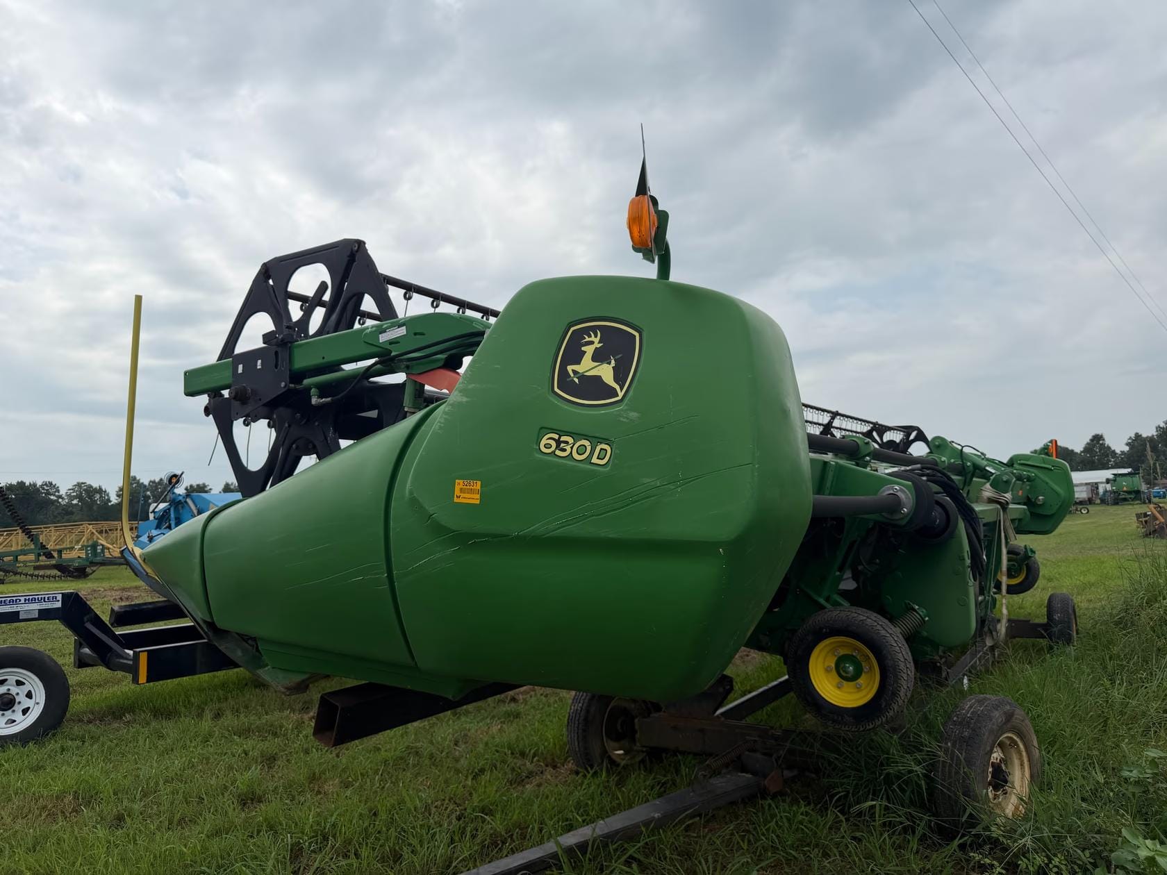 2015 John Deere 630D Equipment Image0