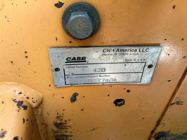Image of Case 420 equipment image 1