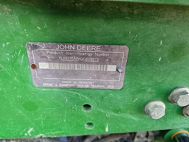 Image of John Deere 6115M equipment image 3