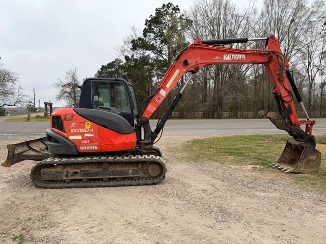 Image of Kubota KX080-4 equipment image 1