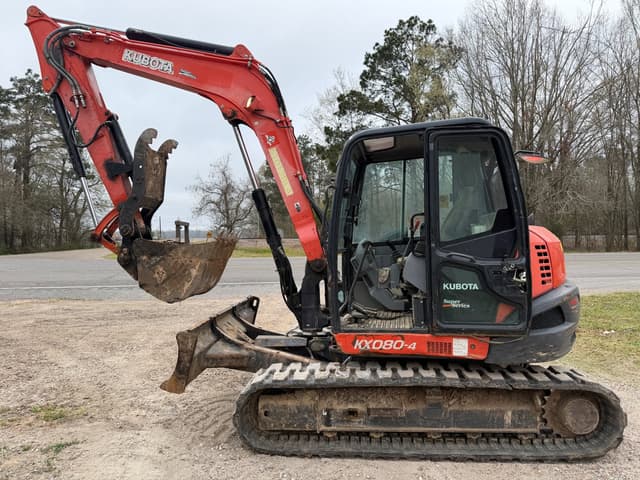 Image of Kubota KX080-4 equipment image 2