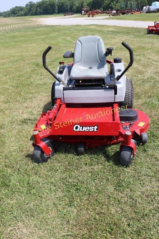 SOLD - ExMark Quest Mower Lot No. 3409 Other Equipment with 900 Hrs ...