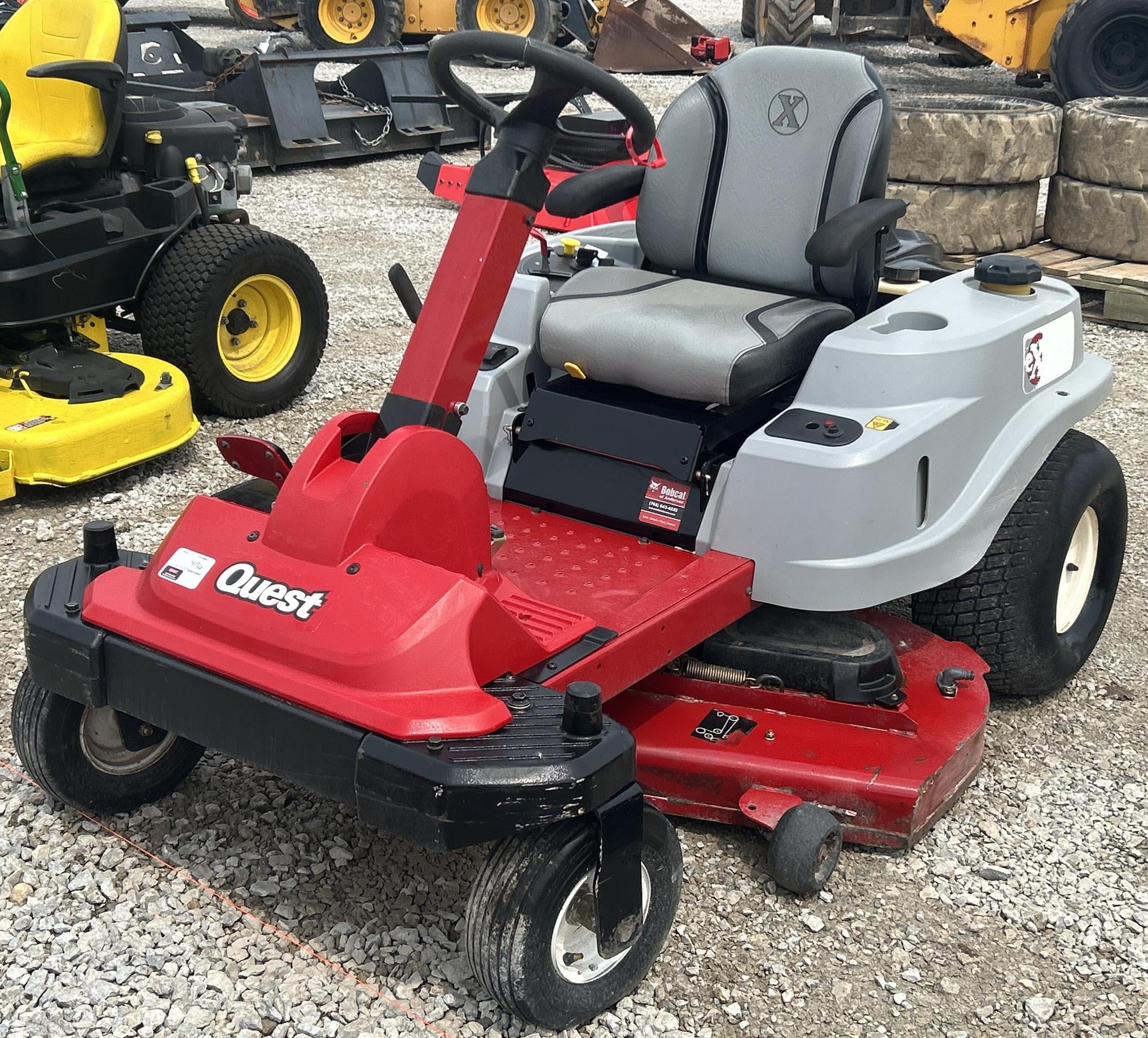 SOLD - Exmark Quest Lot No. 95742 Other Equipment with 384 Hrs ...