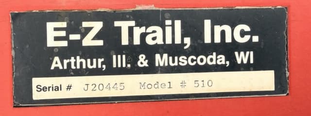 Image of E-Z Trail 510 equipment image 3