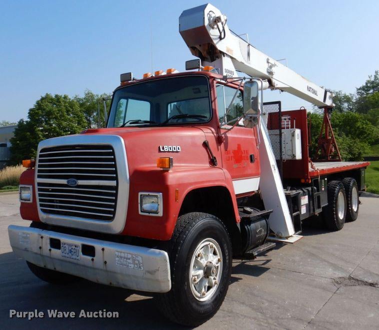 SOLD - 1995 Ford L8000 Lot No. DM7346 Other Equipment with 128,876 mi ...
