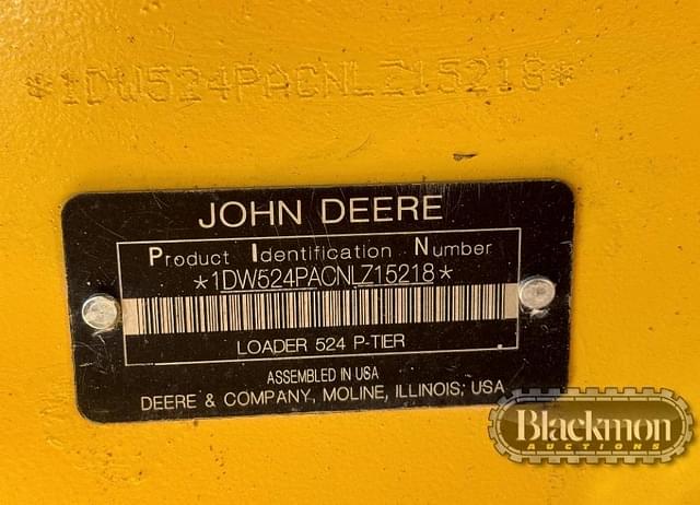 Image of John Deere 524P equipment image 3