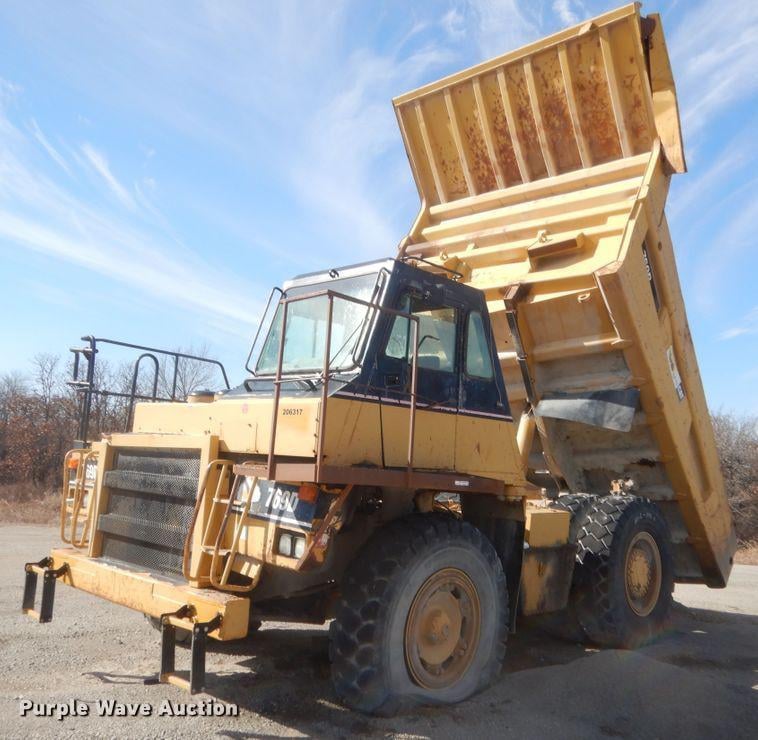 SOLD - 1997 Caterpillar 769D Lot No. HG9900 Construction with --- Hrs ...