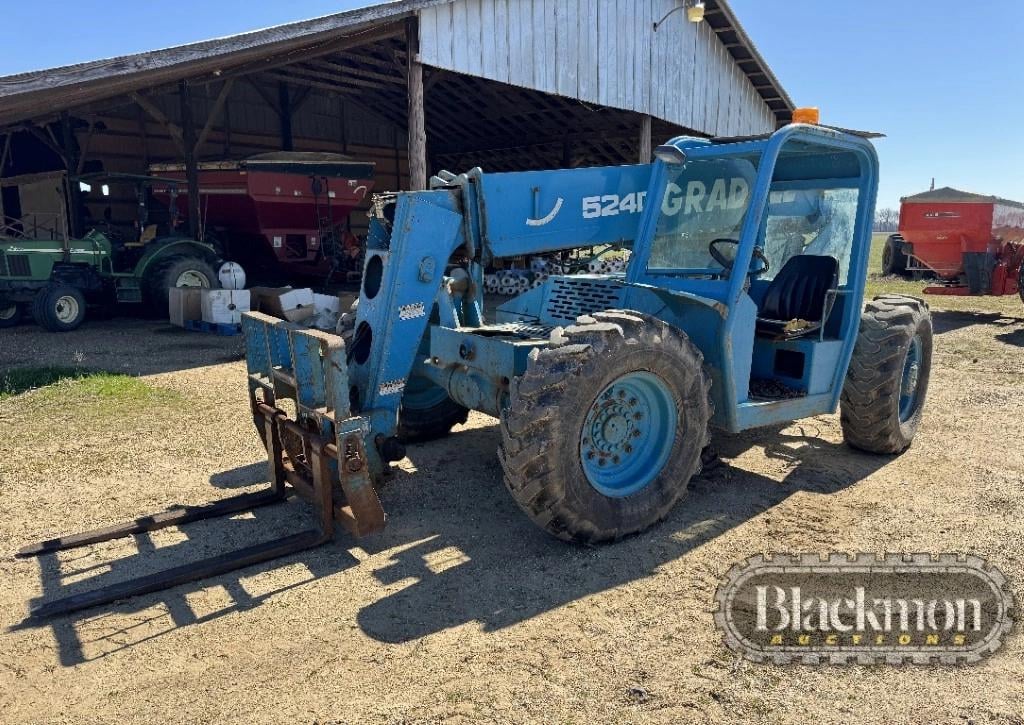 SOLD - Gradall 524 Lot No. 372 Construction with 4,158 Hrs | Tractor Zoom
