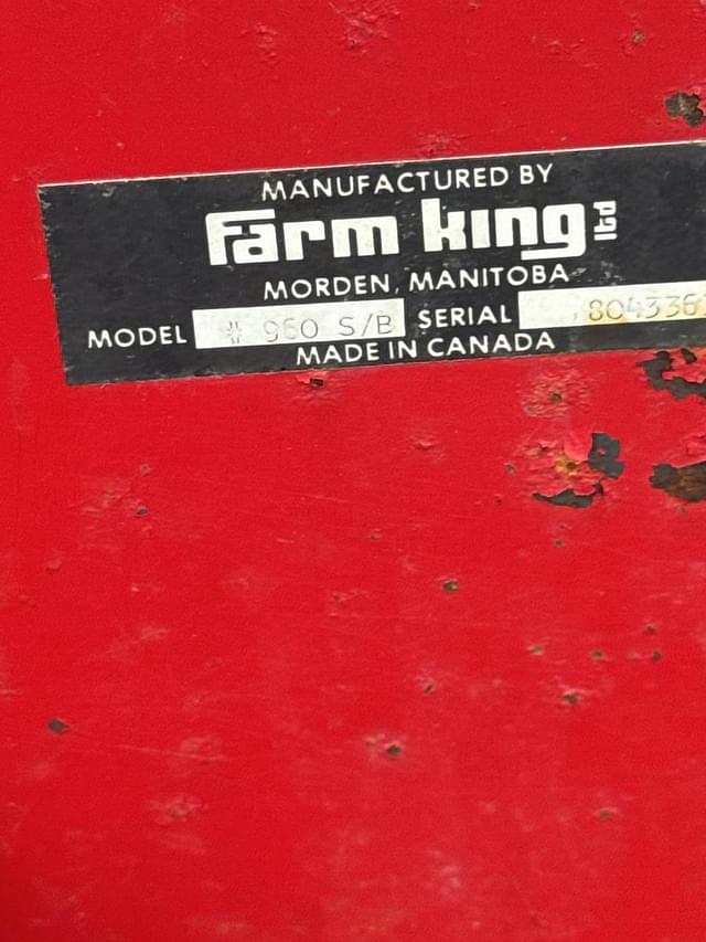 Image of Farm King 960 equipment image 3