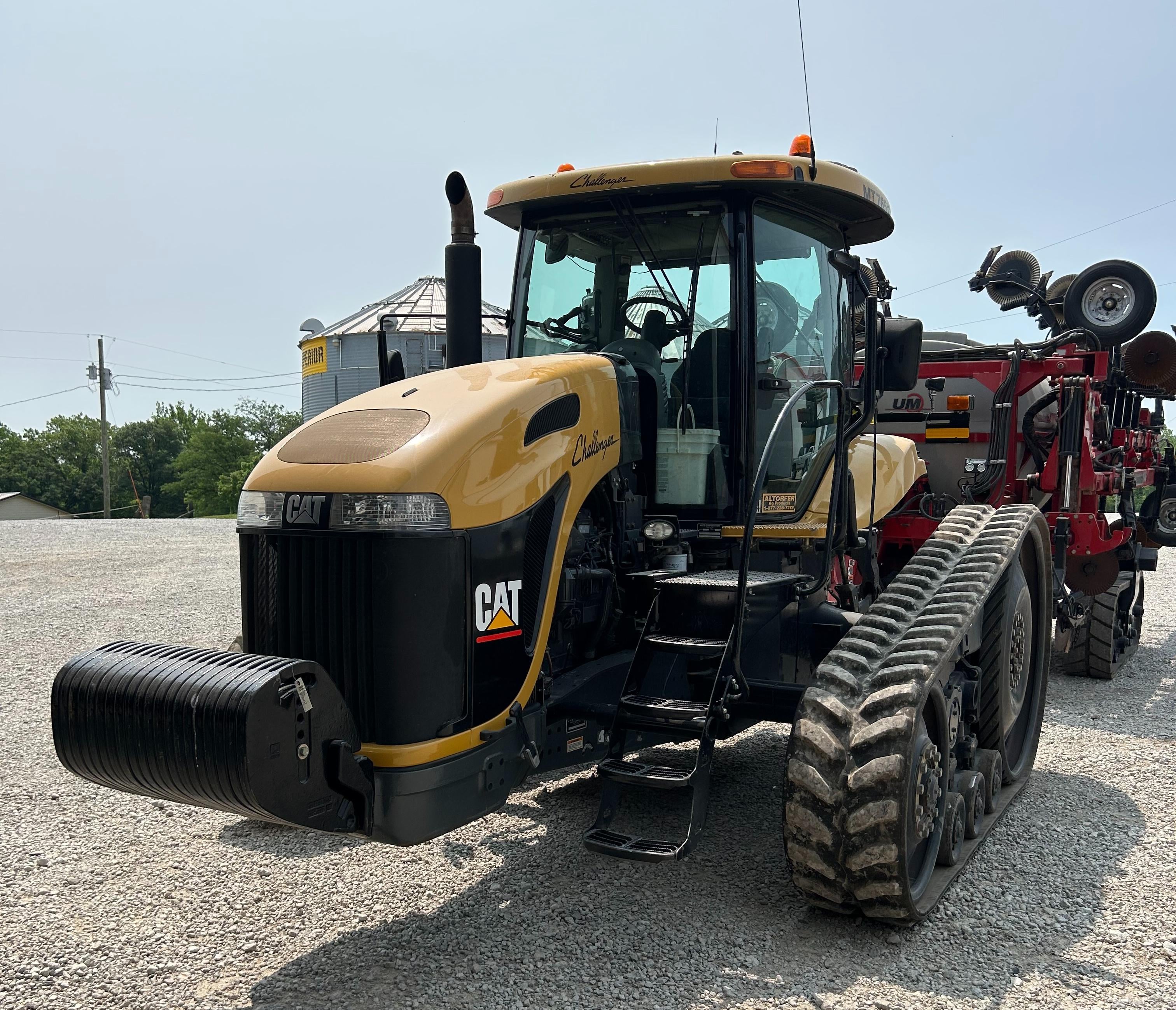 SOLD - 2008 Cat Challenger MT765B Tractor, 3440 hours, 320hp, 20 front ...