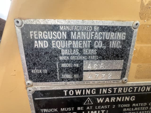 Image of Ferguson 46A equipment image 4