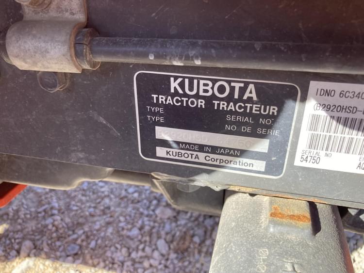 Kubota B2920 Tractors Less than 40 HP for Sale Tractor Zoom
