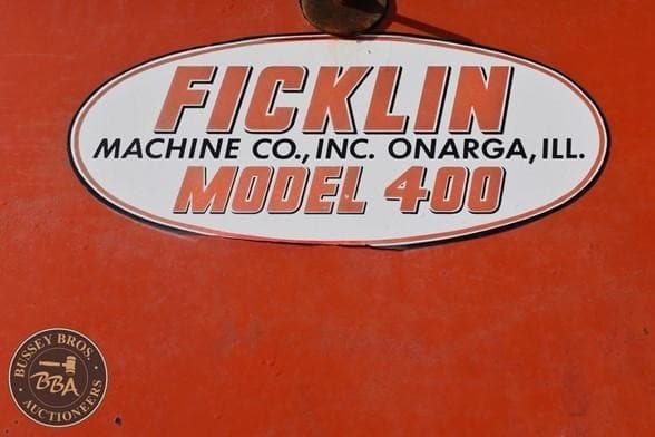 Image of Ficklin 400 equipment image 1