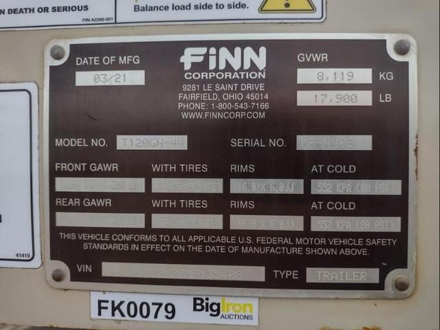 Image of Finn T120GN-44 equipment image 4