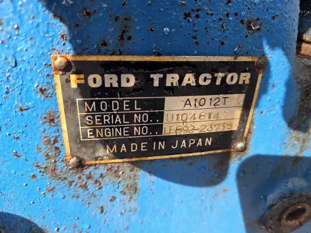 Image of Ford 1600 equipment image 4